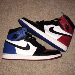 Air Jordan Retro Top 3 1’s red/blue/black/white size US 11 gently used